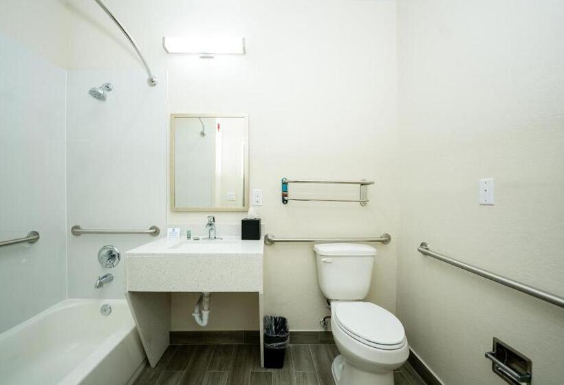 适合残疾人士使用的带超级大床的标准间, Best Western Houston Bush Iah Intercontinental Airport Inn