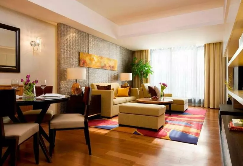 Huoneisto 1 Makuuhuone, The Sandalwood, Beijing  Marriott Executive Apartments