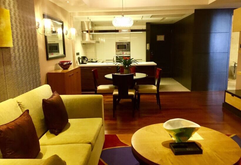 １ベッドルームアパートメント, The Sandalwood, Beijing  Marriott Executive Apartments