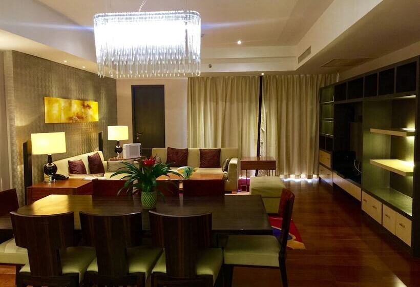 ３ベッドルームアパートメント, The Sandalwood, Beijing  Marriott Executive Apartments