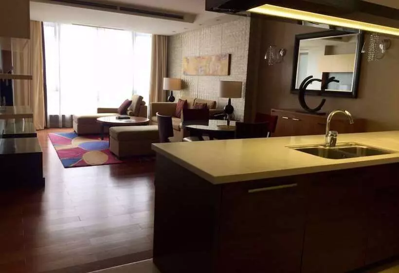 Huoneisto 1 Makuuhuone, The Sandalwood, Beijing  Marriott Executive Apartments