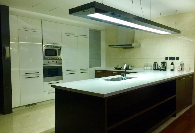 침실 3개 아파트, The Sandalwood, Beijing  Marriott Executive Apartments