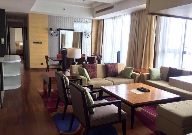 ３ベッドルームアパートメント, The Sandalwood, Beijing  Marriott Executive Apartments