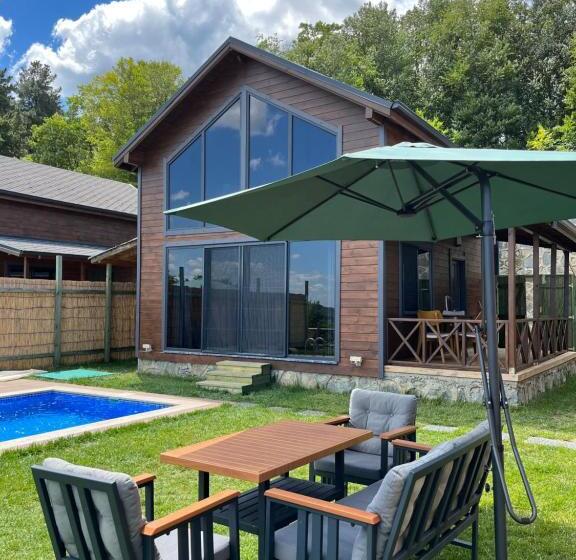 套房配有游泳池, Woodlodge Country Sapanca