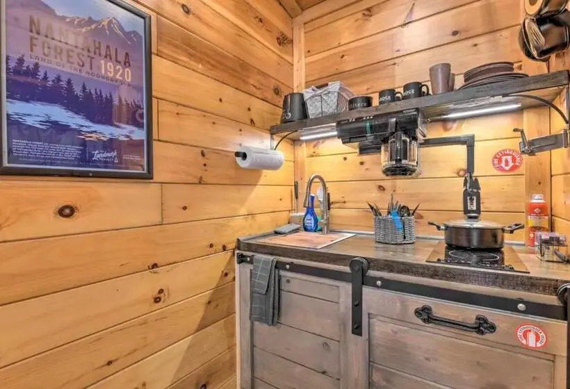 景色の見える一ベッドルームアパートメント, The Lodge Nantahala River