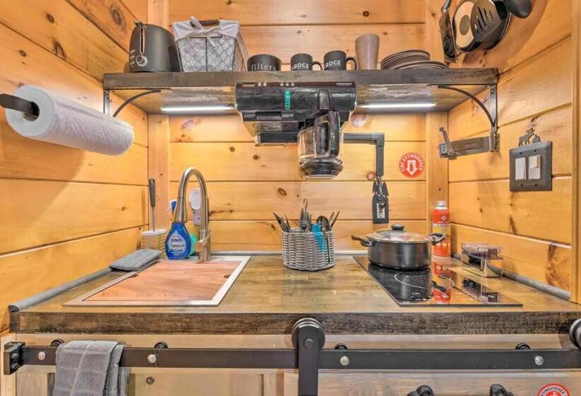 景色の見える一ベッドルームアパートメント, The Lodge Nantahala River