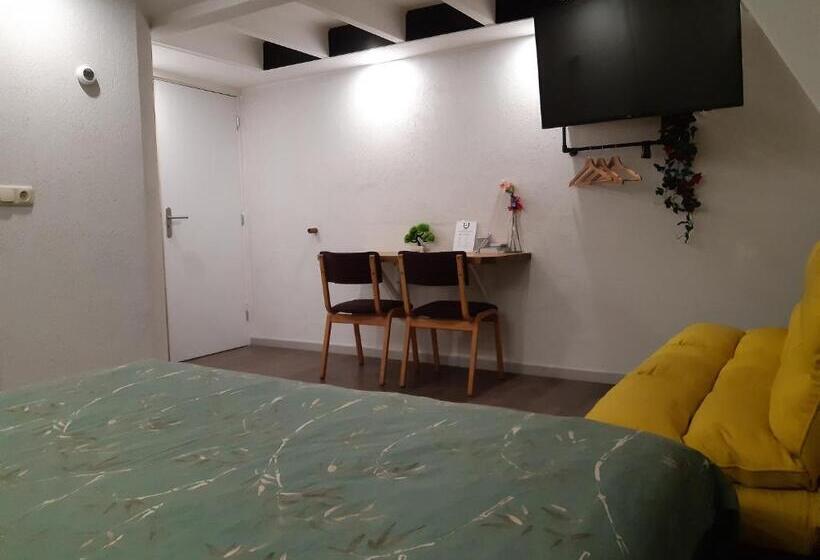 חדר דחוקס עם מיטת קינג, Pension Het Hoefijzer