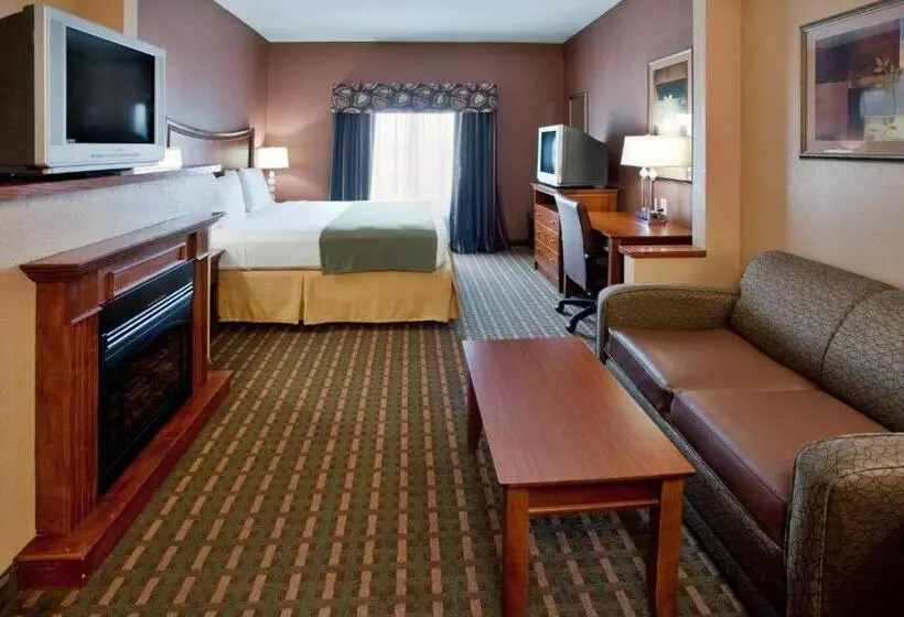キングサイズベッドのスイートルーム, Holiday Inn Express Hotel & Suites Suffolk, An Ihg