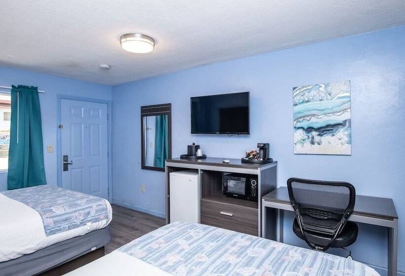 غرفه قياسيه سريرين مزدوجين, Aqua Breeze Inn