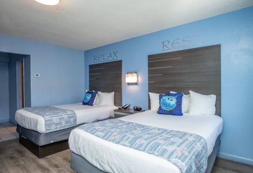غرفه قياسيه سريرين مزدوجين, Aqua Breeze Inn