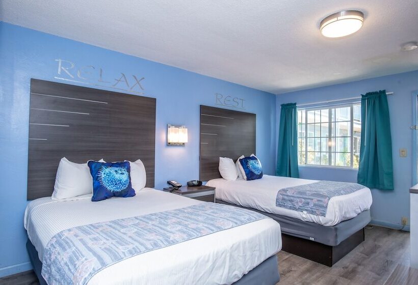 غرفه قياسيه سريرين مزدوجين, Aqua Breeze Inn