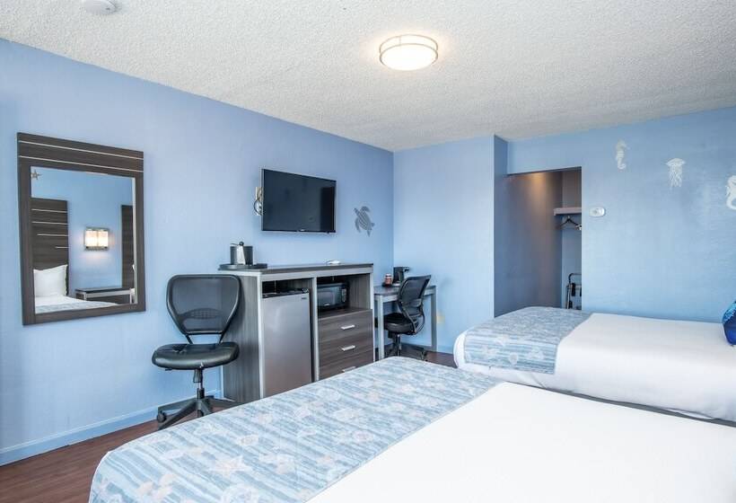 غرفه قياسيه سريرين مزدوجين, Aqua Breeze Inn