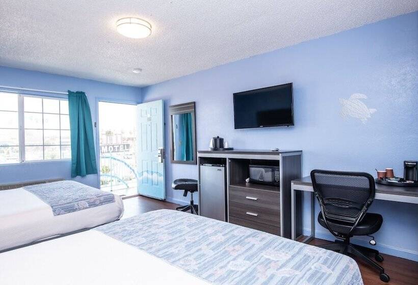 غرفه قياسيه سريرين مزدوجين, Aqua Breeze Inn