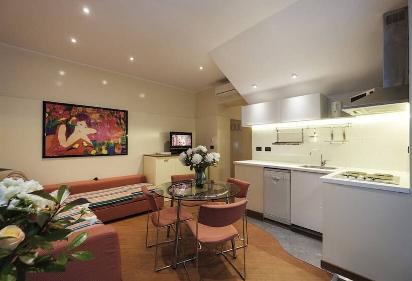 آپارتمان 1 خوابه, Residence Sacchi Apart