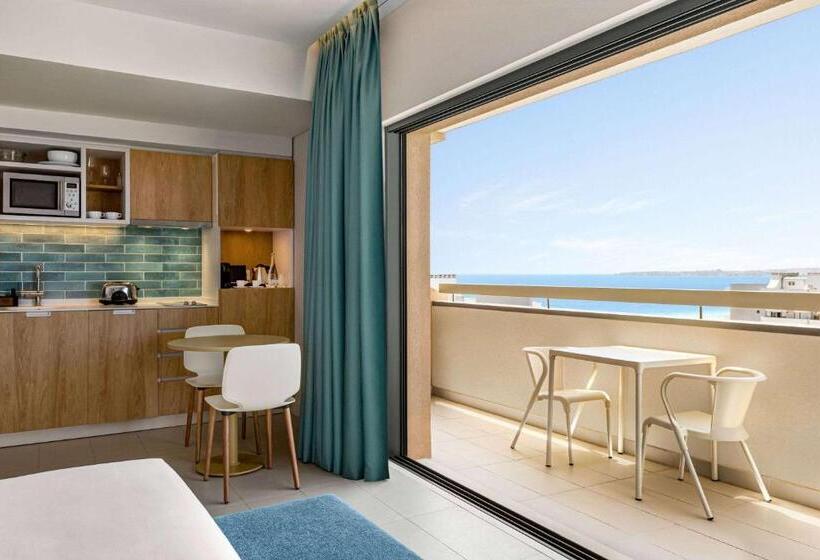 סטודיו סטנדרט עם נוף צדדי לים, Wyndham Residences Alvor Beach