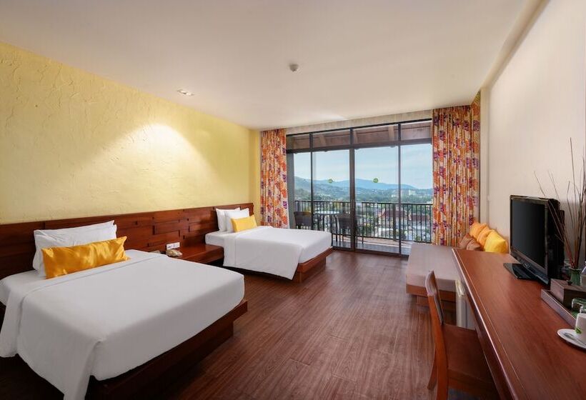 수피리어 룸 바다 전망, Karon Phunaka Resort