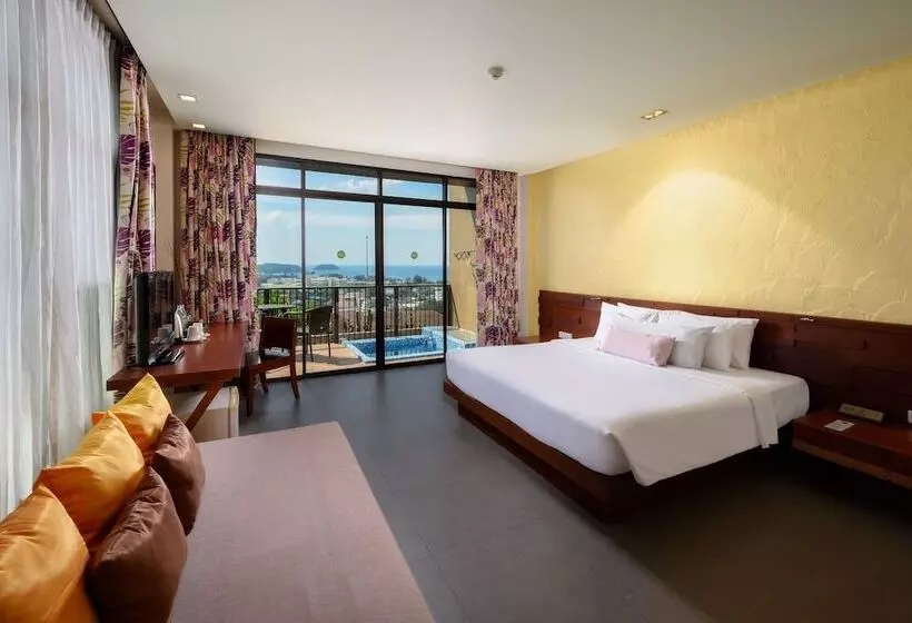 オーシャンビューデラックスルーム, Karon Phunaka Resort