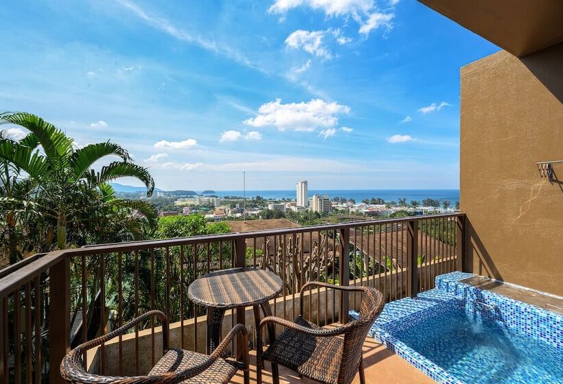 디럭스 룸 바다 전망, Karon Phunaka Resort