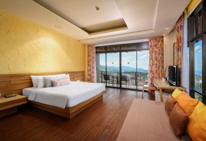 패밀리 룸 바다 전망, Karon Phunaka Resort