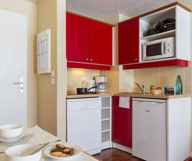 شقة غرفة واحدة, Résidence Pierre & Vacances Pyrenees 2000 Le Séquoia