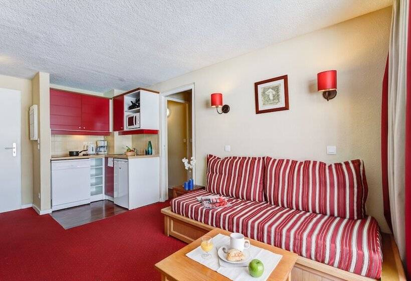 شقة غرفة واحدة, Résidence Pierre & Vacances Pyrenees 2000 Le Séquoia