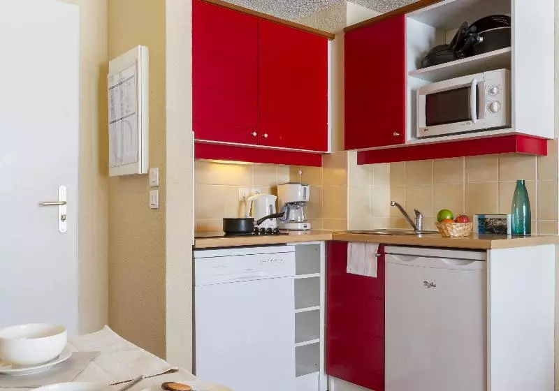 １ベッドルームアパートメント, Résidence Pierre & Vacances Pyrenees 2000 Le Séquoia