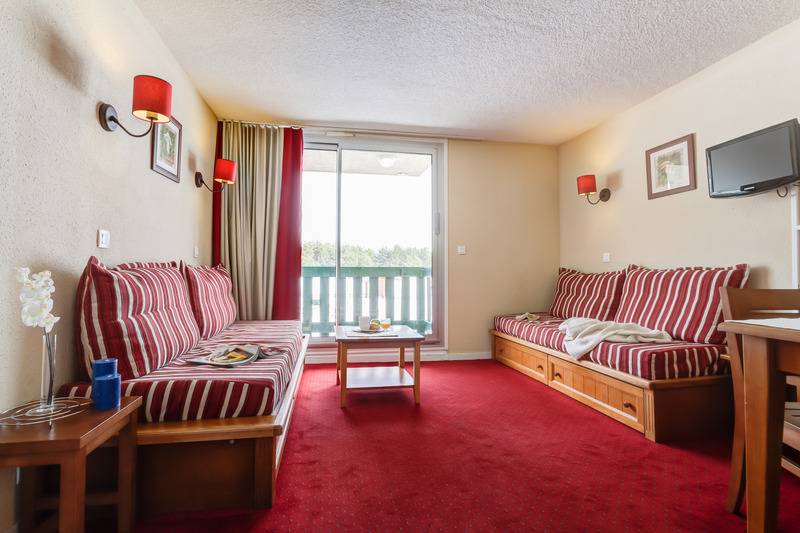 شقة غرفة واحدة, Résidence Pierre & Vacances Pyrenees 2000 Le Séquoia