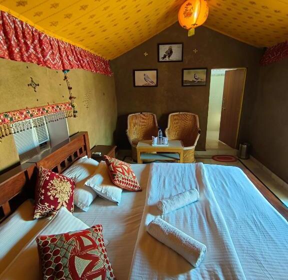 غرفة سوبيريور, Pal Rajah Desert Camp