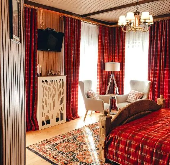 バルコニー付きデラックスルーム, Chalet Blanc