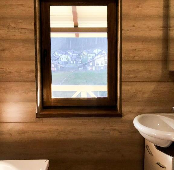 带阳台的豪华间, Chalet Blanc