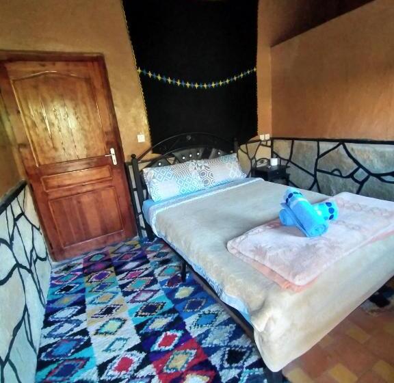 اتاق استاندارد با چشم‌انداز باغ, Auberge Restaurant Tizgui