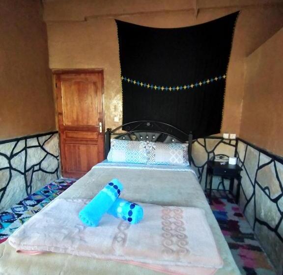 اتاق استاندارد با چشم‌انداز باغ, Auberge Restaurant Tizgui