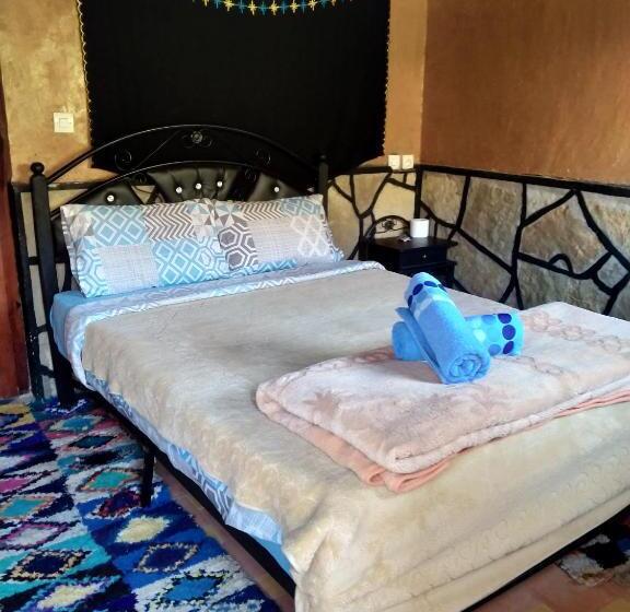 اتاق استاندارد با چشم‌انداز باغ, Auberge Restaurant Tizgui