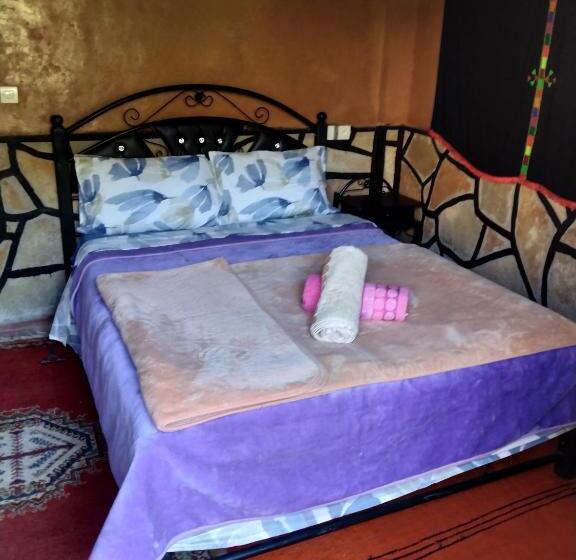 اتاق استاندارد با چشم‌انداز باغ, Auberge Restaurant Tizgui