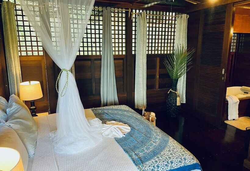 اتاق استاندارد با تخت دوبل و چشم‌انداز دریا, Green Fig Resort & Spa