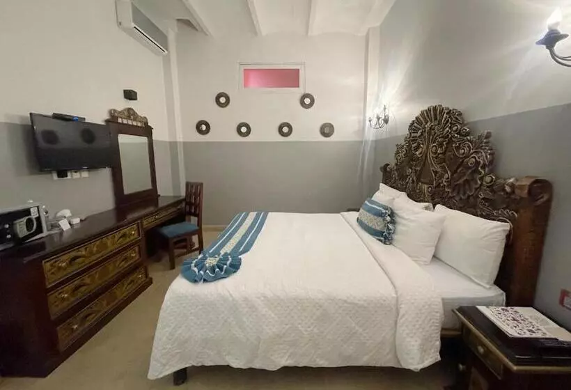 اتاق استاندارد با تخت بزرگ, Casona Oaxaca