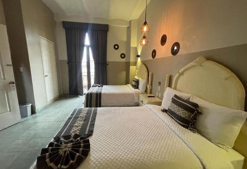 غرفة ديلوكس مزودة بشرفة, Casona Oaxaca