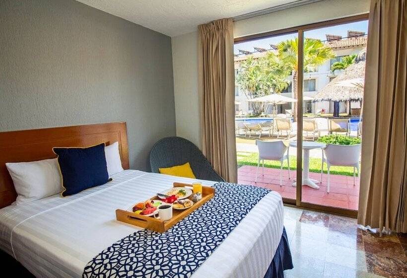 带大床的高级房间, Plaza Pelicanos Club Beach Resort All Inclusive