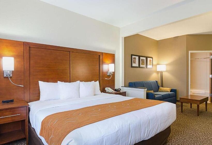 Люкс Кровать Кинг, Quality Suites Springdale West I 49