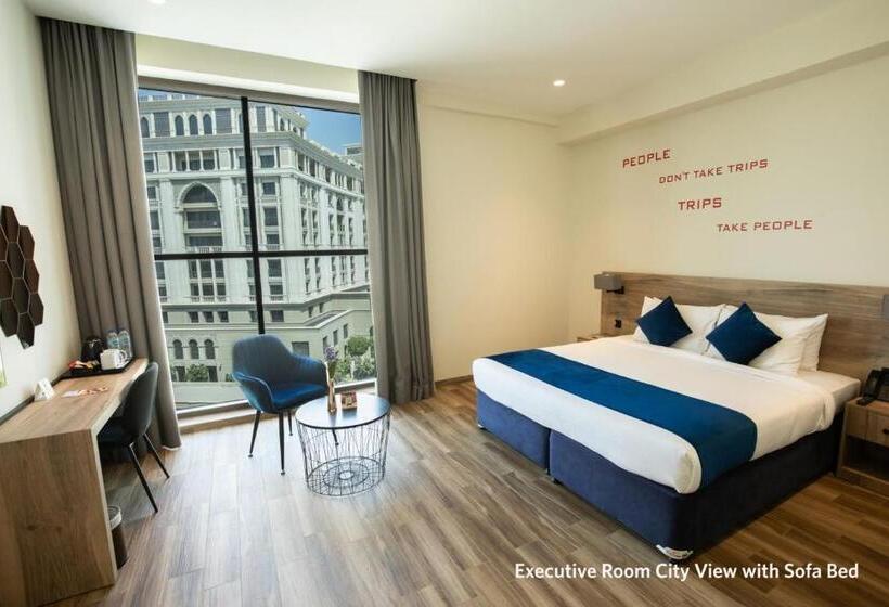 Представительский номер с видом, Grand Kingsgate Jaddaf Waterfront Hotel By Millennium