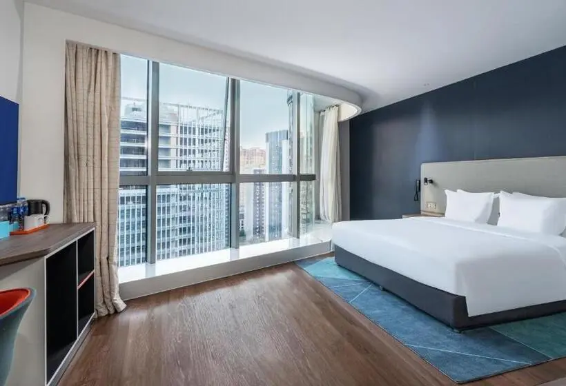 キングサイズベッドのスタンダードルーム, Holiday Inn Express Chengdu Hightech Zone