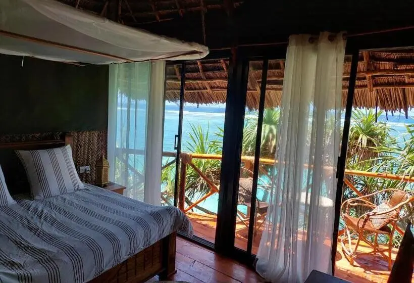 デラックスバンガロー, Mtende Beach Bungalow Océan View