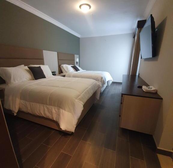 اتاق استاندارد با 2 تخت دوبل, L'Aurora Inn