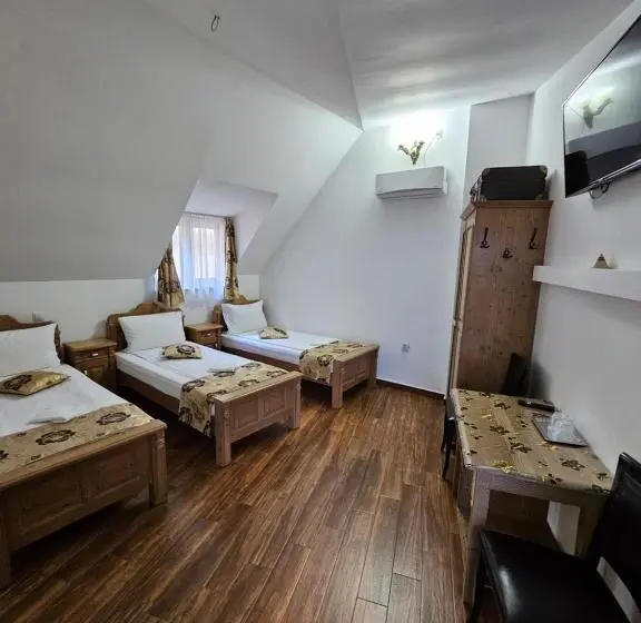Deluxe Kolmen Hengen Huone, Pensiunea Nobil Medieval