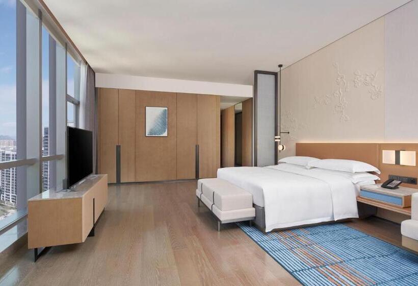 اتاق استاندارد با تخت بزرگ, Courtyard By Marriott Wenzhou Yueqing