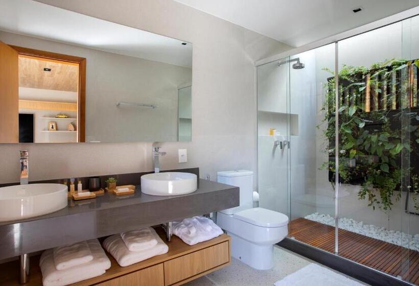 ویلای 1 خوابه با چشم‌انداز باغ, Casa Marambaia