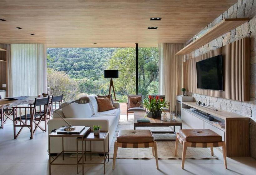 ویلای 1 خوابه با چشم‌انداز باغ, Casa Marambaia