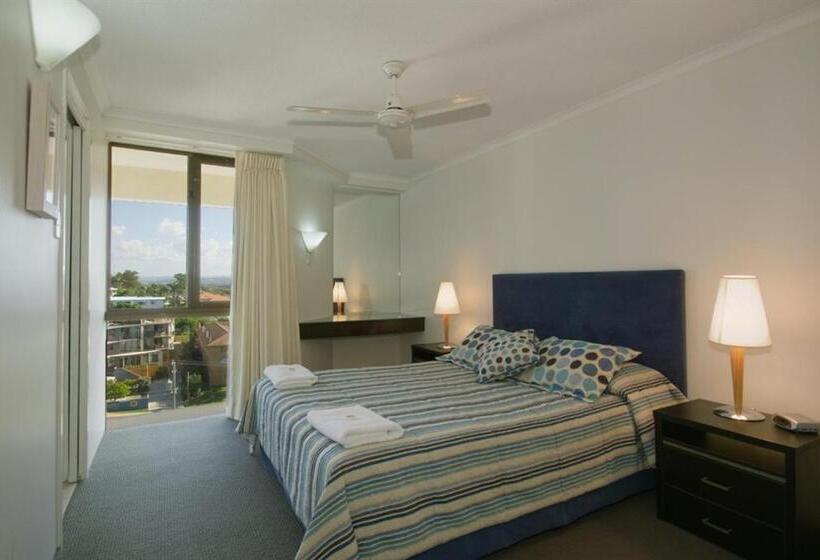 海の見える2ベッドルームアパートメント, Coolum Caprice