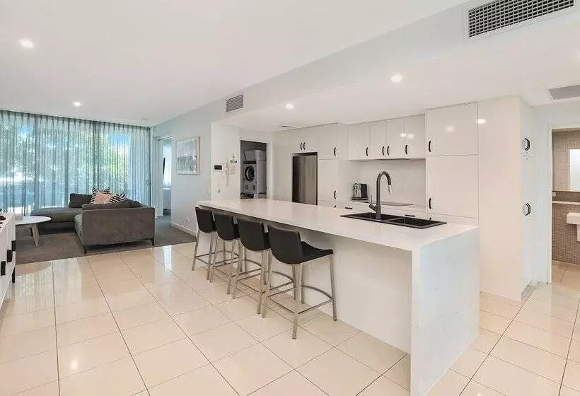 プールの見える1ベッドルームアパートメント, Element On Coolum Beach