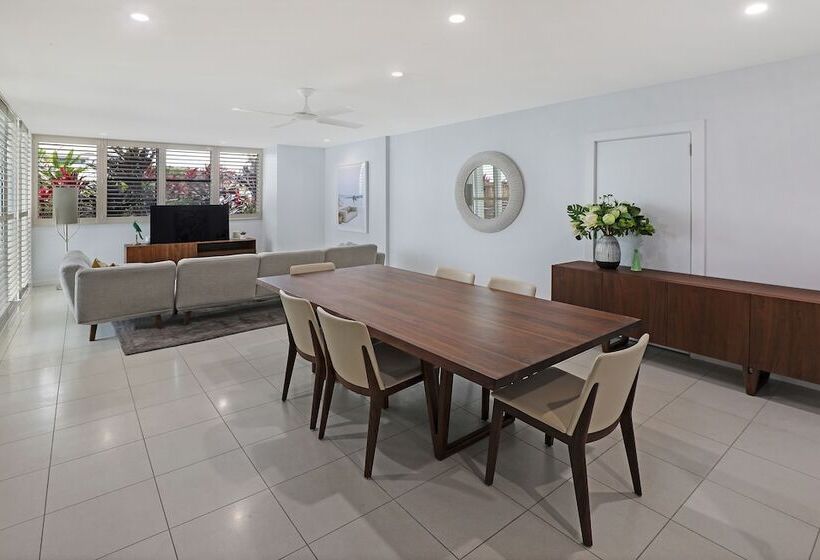 庭の見える１ベッドルームアパートメント, Element On Coolum Beach